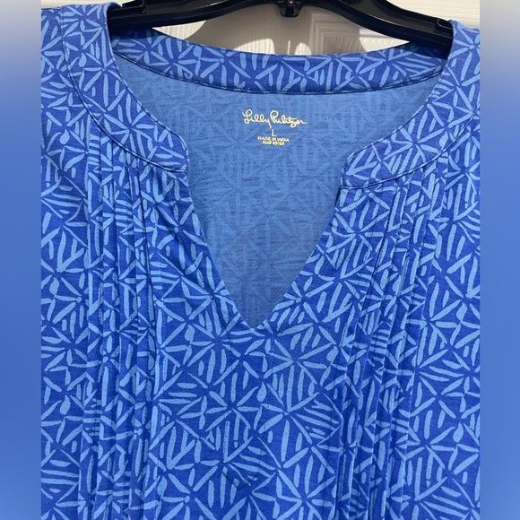 LILY PULITZER TUNIC DRESS SIZE LARGE - Picture 4 of 4